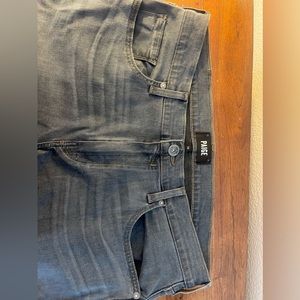 PAIGE Federal Jeans Men ,Slim Fit, Stretch Denim Jeans, Gray Pants, size 34